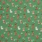 Preview: Baumwolljersey Alpenliebe Tiere auf Grün by Swafing von Mrs. Mint Design